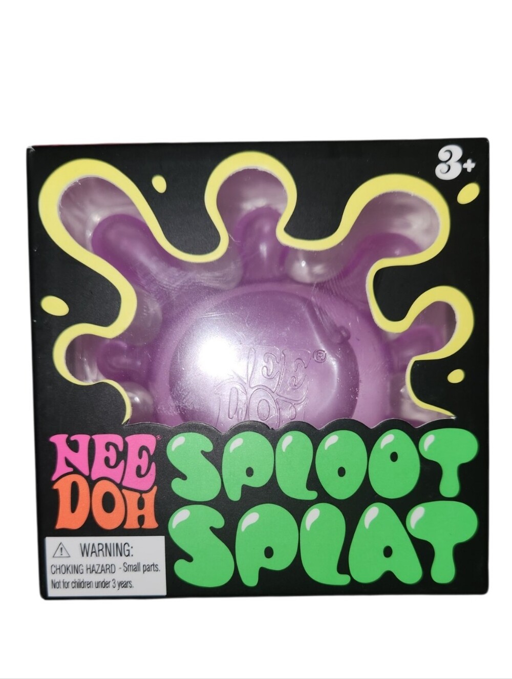 NEW NeeDoh SplootSplat! Purple Blob Extensions Squeezy Squishy Stress Fidget